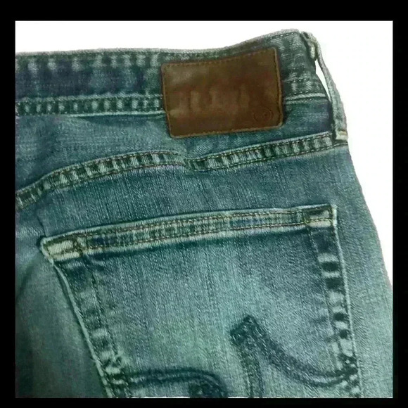 AG Adriano Goldschmied men jeans in a size 34 34 distressed style Gently used - Picture 3 of 10